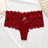 Sexy Lace Thongs Panties Low-waist Briefs Intimates