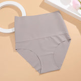 FINETOO Women Seamless Underwear High Waist Slimming Panties Female Shaping Hip Lifting Brief Comfortable Tummy Control Lingerie