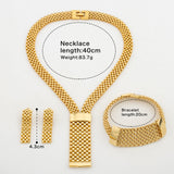 PHATBIRD LUXURY ITALIAN PLATED JEWELRY SET