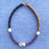 Phatbird Creative Fashion Women Horse Coin Pendant Charm Necklace Handmade Rope Knot Malachite