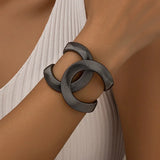 Exaggerated Statement Cuff Bracelet