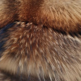 Phatbird Raccoon & Fox Fur Hooded Coat