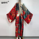 Afro Boho Batwing Kimono Maxi Holiday