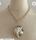 Phatbird Creative Fashion Women Horse Coin Pendant Charm Necklace Handmade Rope Knot Malachite