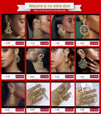 Phatbird Earrings For Women Plant Leaf Shape Dubai Fashion Jewelry