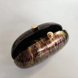 Phatbird Brown Pearl Clutch