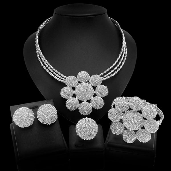 PHATBIRD CLASSIC SILVER PLATED JEWELLERY SET