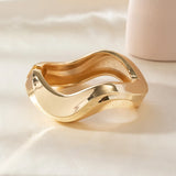 Phatbird Vintage Resin Triangle Design Wide Bangle Bracelets