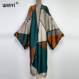 Afro Boho Batwing Kimono Maxi Holiday