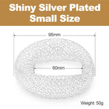 Phatbird 18k Gold Plated Bracelet Luxury Women Big Round Grid Bracelets Brass Fashion Jewelry Banquet Party