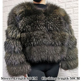 Phatbird Raccoon & Fox Fur Hooded Coat