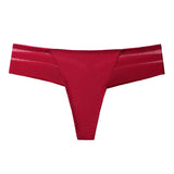 Leopard Print Lace Panties Soft Transparent G-string