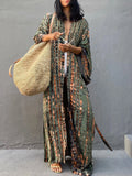 Tie-Dye Kimono Beachwear