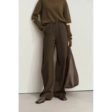 Smart Classic Drawstring Baggy Trousers