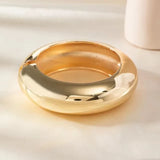 Phatbird Vintage Resin Triangle Design Wide Bangle Bracelets