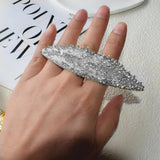 Exaggerated Lips Shaped Ring with Adjustment