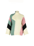 Phatbird Colour Blocked Turtleneck Sweater