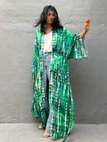 Tie-Dye Kimono Beachwear