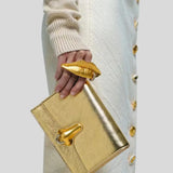 Exaggerated Lips Shaped Ring with Adjustment