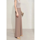 Wide-legged Full Length Trousers