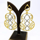 Phatbird Earrings For Women Gold Color Big Drop Earrings 18K Gold Plated
