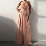 Phatbird Casual Wide Leg Long Jumpsuit Female 2025