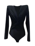 Twist V-Neck Bodysuit