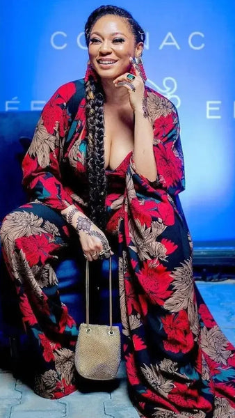 CM.YAYA Women Pants Set Print Long Loose Coats + Bra + Wide Leg Pants 3 Piece Sets with Scarf Fashion Outfits Streetwear Autumn