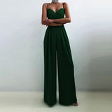 Phatbird Casual Wide Leg Long Jumpsuit Female 2025