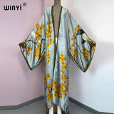 Afro Boho Batwing Kimono Maxi Holiday