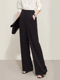 Wide-legged Full Length Trousers