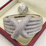 Luxury Ring & Cuff Bracelet