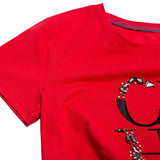 Phatbird Women's T-shirt 2025 New Hand Embroidered Heavy Industry