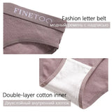 Women Cotton Briefs Intimates Breathable Low Waist Underwear