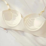 Strapless Push Up Wireless 3/4 Cup Bra