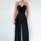 Phatbird Casual Wide Leg Long Jumpsuit Female 2025