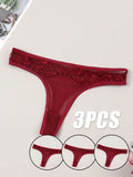 3 PACK G-STRING PANTIES