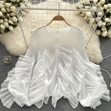 Phatbird French Flair Chiffon Shirt