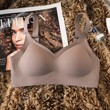 Seamless wireless padded Bra