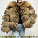 Phatbird Raccoon & Fox Fur Hooded Coat