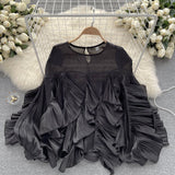 Phatbird French Flair Chiffon Shirt