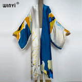 Afro Boho Batwing Kimono Maxi Holiday