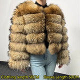 Phatbird Raccoon & Fox Fur Hooded Coat