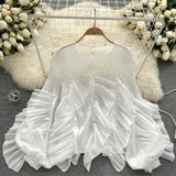 Phatbird French Flair Chiffon Shirt