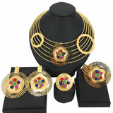 Phatbird Brazilian Gold Bridal Jewellery Set
