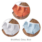 3-pieces Seamless ladies’ cotton Briefs