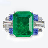 Sapphire Emerald Paraiba Tourmaline Citrine Gemstone Rings