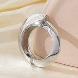 Phatbird Vintage Resin Triangle Design Wide Bangle Bracelets