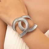 Exaggerated Statement Cuff Bracelet