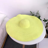 Phatbird Summer Oversized 70cm Big Brim Foldable Sun Hat
